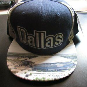 NEW Dallas Cowboys NFL Embroidered Strap Back Cap City Hunter AT&T stadium